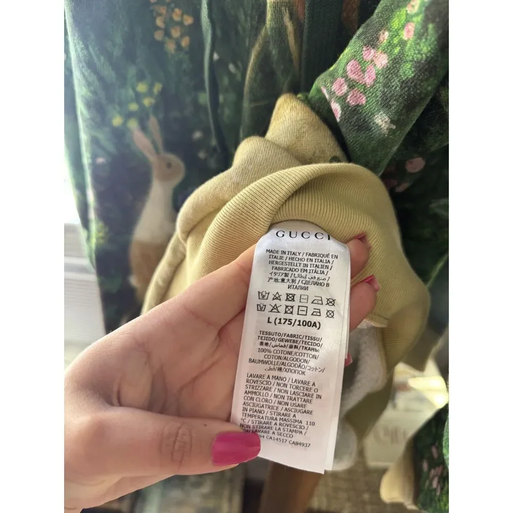 Gucci Garden 2020 Landscape Print Hoodie Size L Unisex NWT w/ Original Box Rare